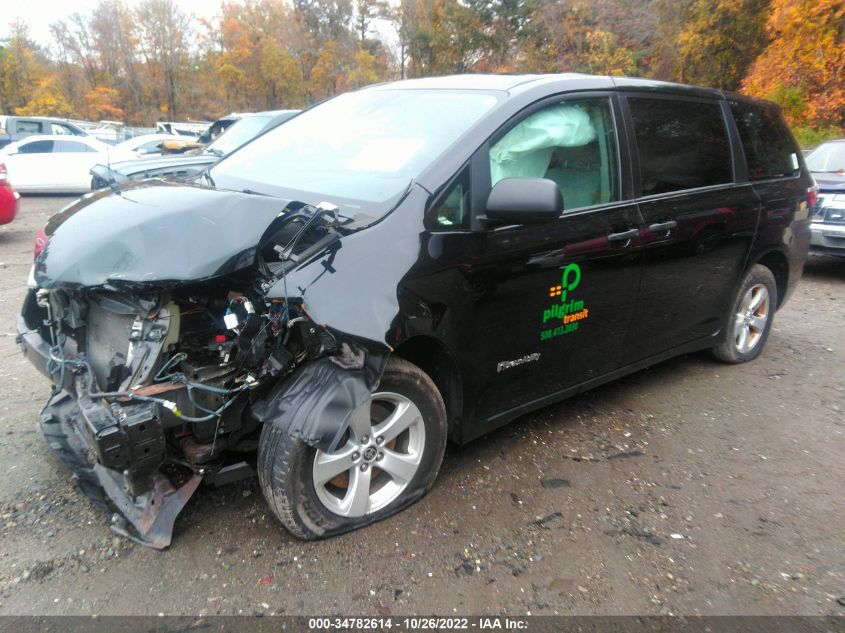 2020 TOYOTA SIENNA L VIN: 5TDZZ3DC0LS083742