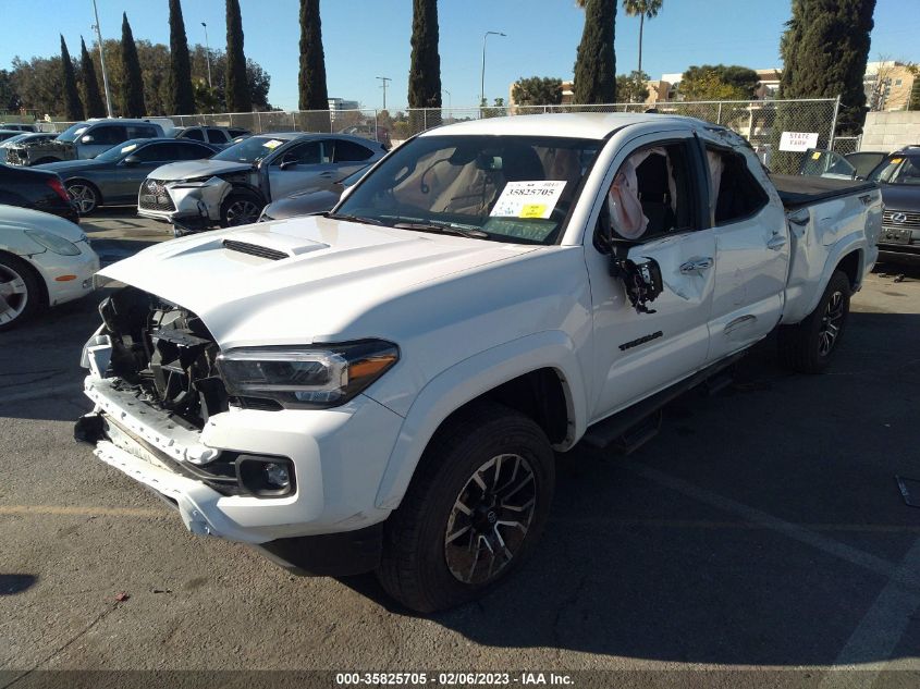 2022 TOYOTA TACOMA 2WD SR5/TRD SPORT VIN: 3TMBZ5DN2NM032888