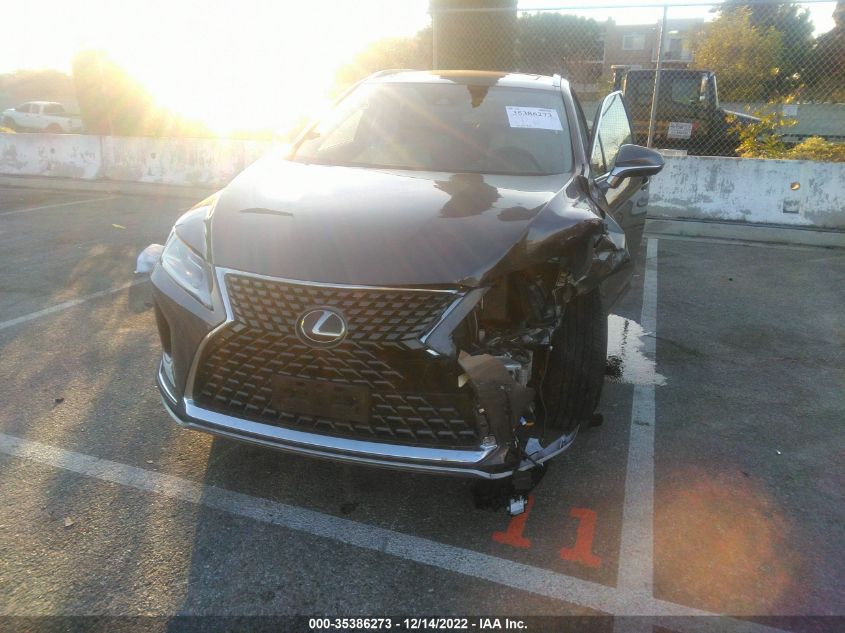 2021 LEXUS RX RX 350 VIN: 2T2HZMAA5MC217252
