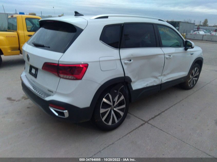2022 VOLKSWAGEN TAOS SE VIN: 3VVWX7B21NM071338