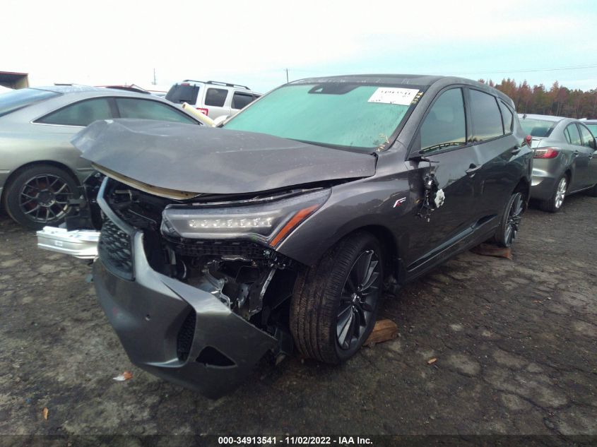 2022 ACURA RDX PMC EDITION/W VIN: 5J8TC2H8XNL016109