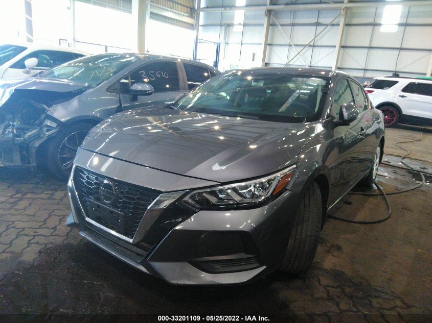 2021 NISSAN SENTRA S VIN: 001AB8BV7MY208803