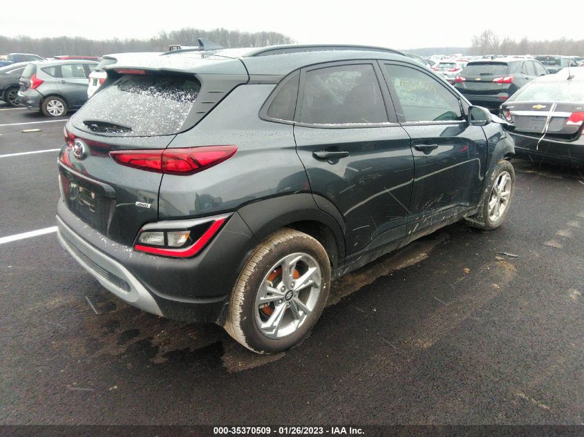 2022 HYUNDAI KONA SEL VIN: KM8K3CAB0NU816851