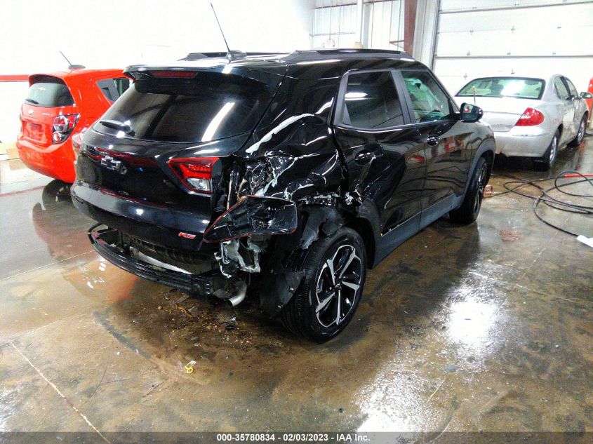 2022 CHEVROLET TRAILBLAZER RS VIN: KL79MTSL6NB069269