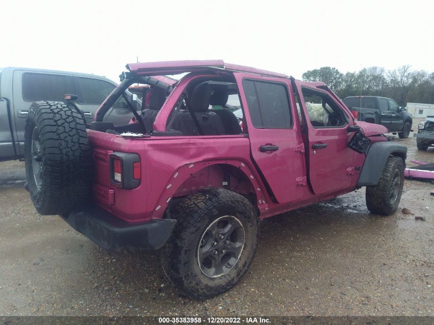 2022 JEEP WRANGLER UNLIMITED SPORT S VIN: 1C4HJXDG4NW141853