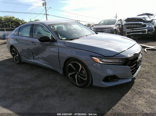 2021 HONDA ACCORD SEDAN SPORT SE VIN: 1HGCV1F47MA093048