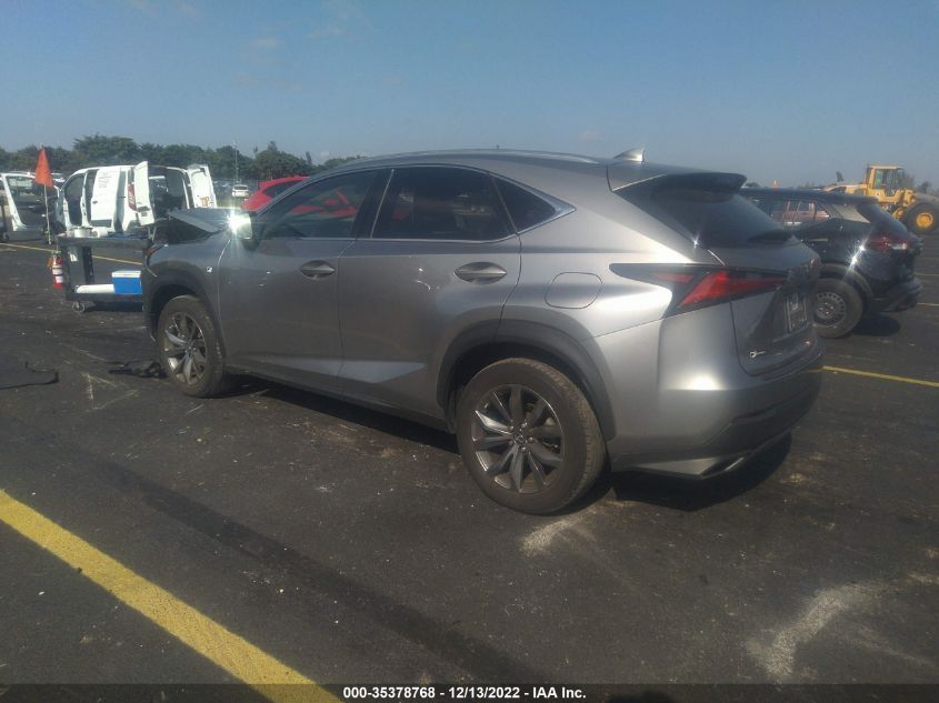 2021 LEXUS NX NX 300 F SPORT VIN: JTJSARBZ0M2179718