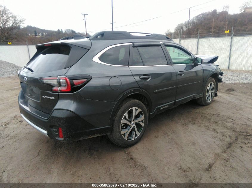 2022 SUBARU OUTBACK LIMITED VIN: 4S4BTANC4N3147111