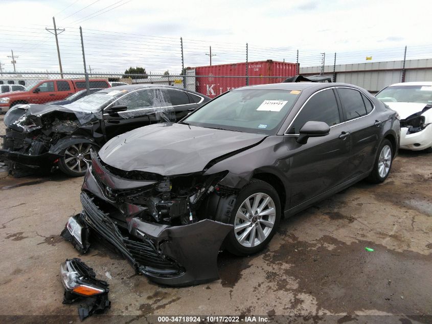 2022 TOYOTA CAMRY LE VIN: 4T1C11AK9NU688396