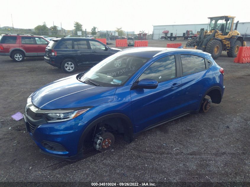 2021 HONDA HR-V EX-L VIN: 3CZRU6H71MM738628
