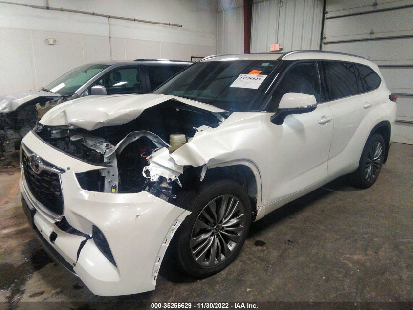 2021 TOYOTA HIGHLANDER PLATINUM VIN: 5TDFZRBH4MS118269