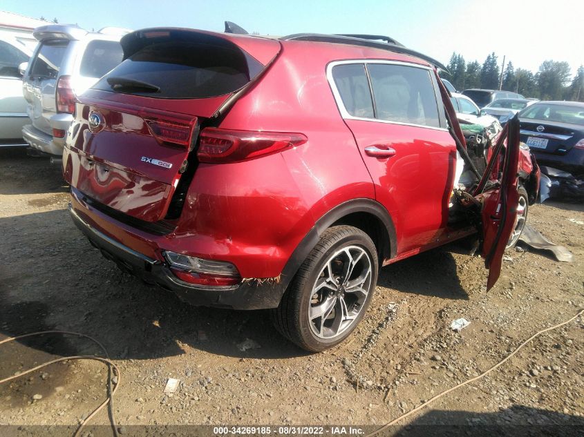 2020 KIA SPORTAGE SX TURBO VIN: KNDPRCA60L7653108