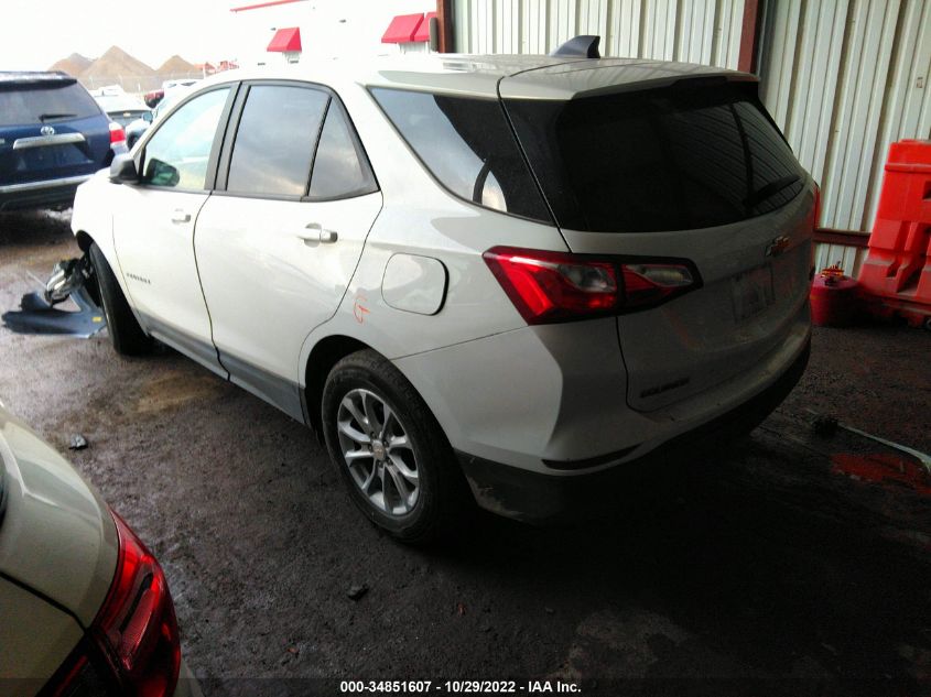 2021 CHEVROLET EQUINOX LS VIN: 3GNAXHEV1MS165824