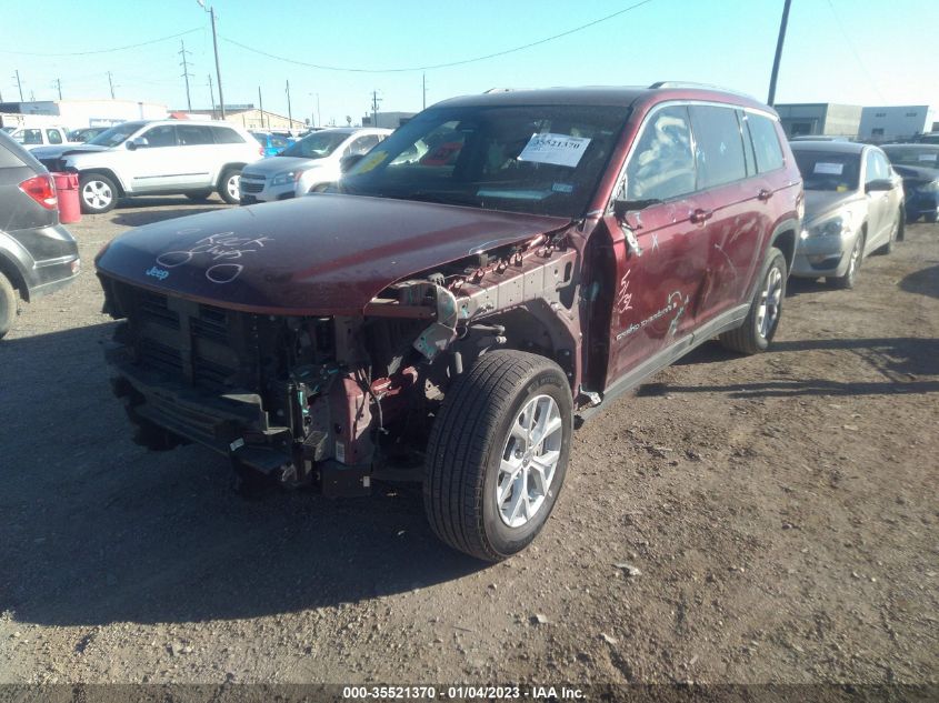 2021 JEEP GRAND CHEROKEE L LIMITED VIN: 1C4RJKBGXM8112421