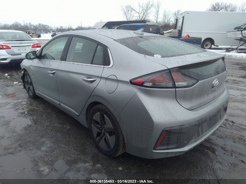 2022 HYUNDAI IONIQ HYBRID LIMITED VIN: KMHC05LC0NU270762