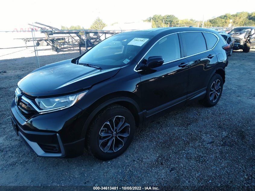 2022 HONDA CR-V EX-L VIN: 2HKRW2H84NH627936