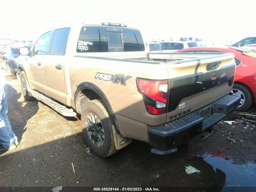 2021 NISSAN TITAN PRO-4X VIN: 1N6AA1ED6MN526285