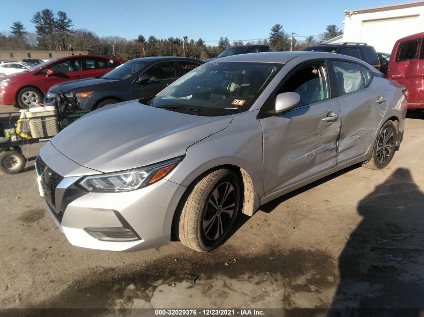 2020 NISSAN SENTRA SV VIN: 3N1AB8CV0LY280116