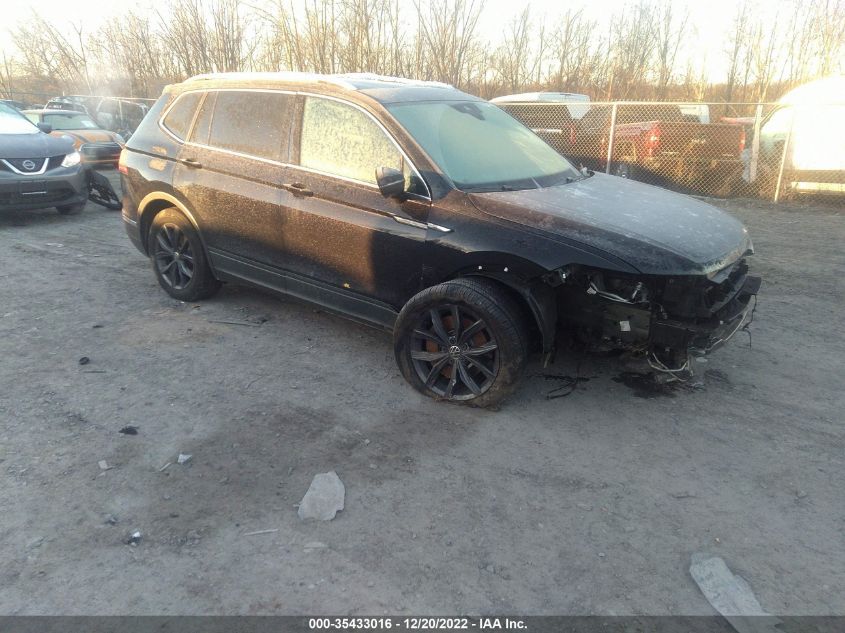 2022 VOLKSWAGEN TIGUAN SE VIN: 3VV2B7AX4NM022242