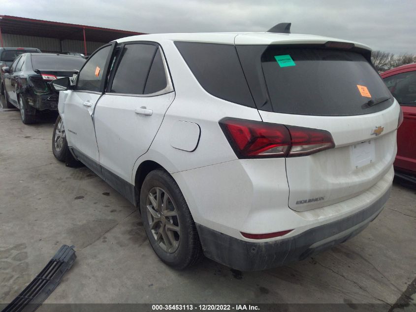 2022 CHEVROLET EQUINOX LT VIN: 3GNAXKEV2NL305730