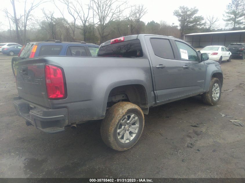 2022 CHEVROLET COLORADO 2WD LT VIN: 1GCGSCEN0N1217709