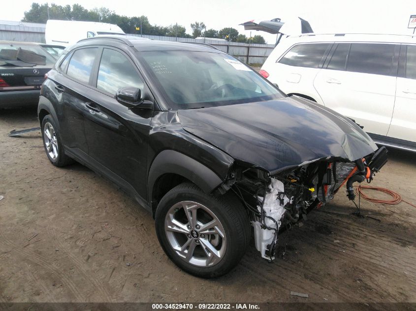 2022 HYUNDAI KONA SEL VIN: KM8K62AB6NU802518