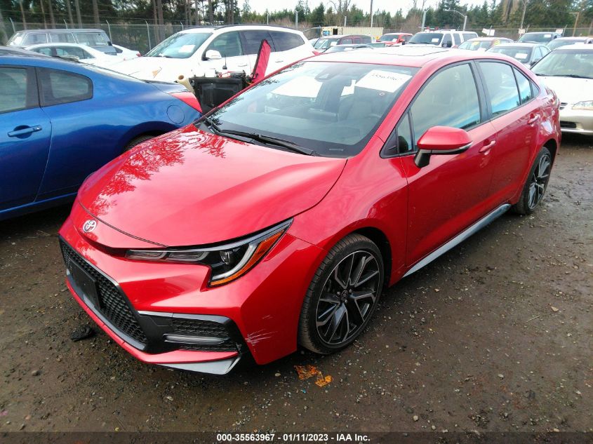 2021 TOYOTA COROLLA XSE VIN: JTDT4MCE7MJ054685