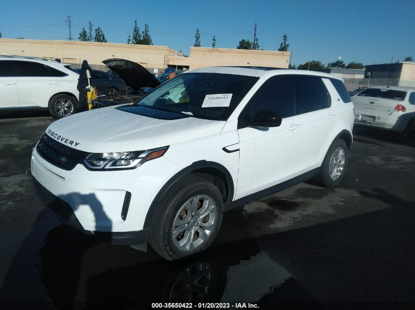 2022 LAND ROVER DISCOVERY SPORT S VIN: SALCJ2FX1NH908730