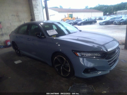 2022 HONDA ACCORD SEDAN SPORT VIN: 1HGCV1F38NA062416