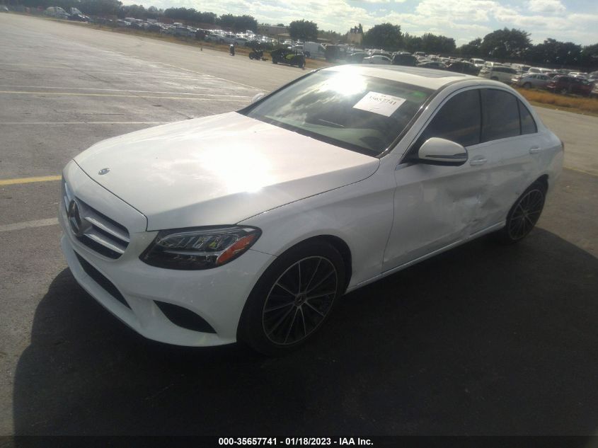 2021 MERCEDES-BENZ C-CLASS C 300 VIN: W1KWF8DB5MR632955