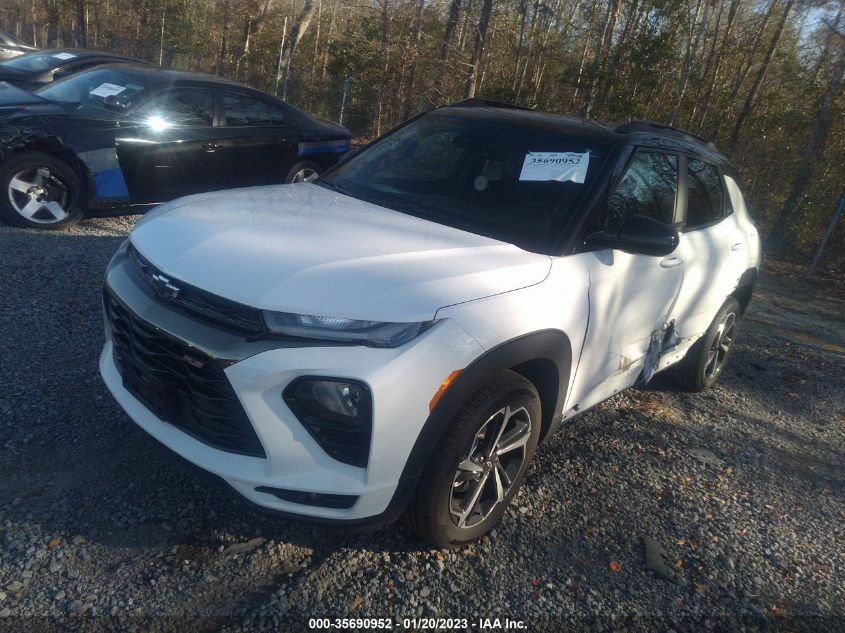 2022 CHEVROLET TRAILBLAZER RS VIN: KL79MTSL7NB069264