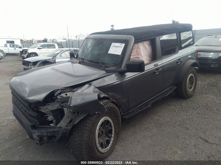 2022 FORD BRONCO BASE/BIG BEND VIN: 1FMDE5DH3NLB90085