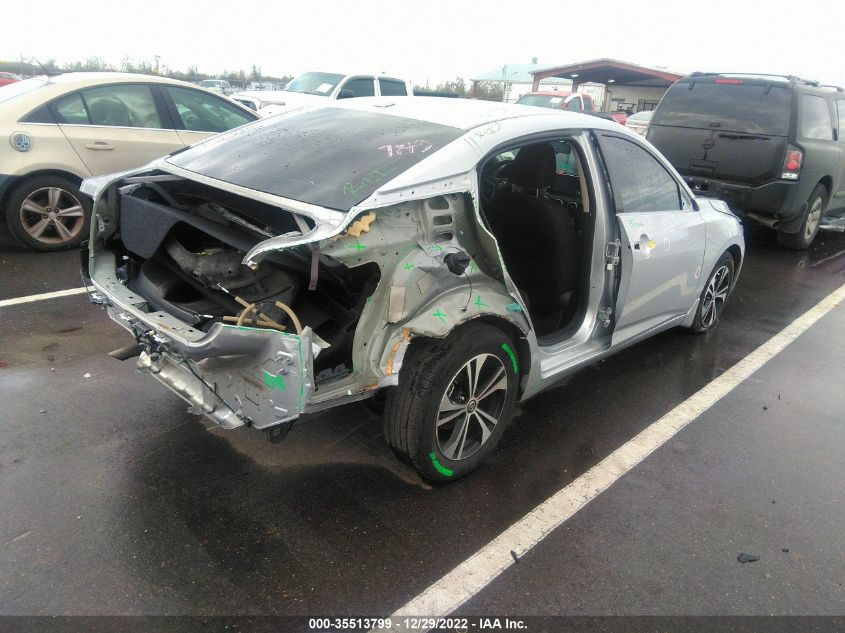 2021 NISSAN SENTRA SV VIN: 3N1AB8CVXMY330103