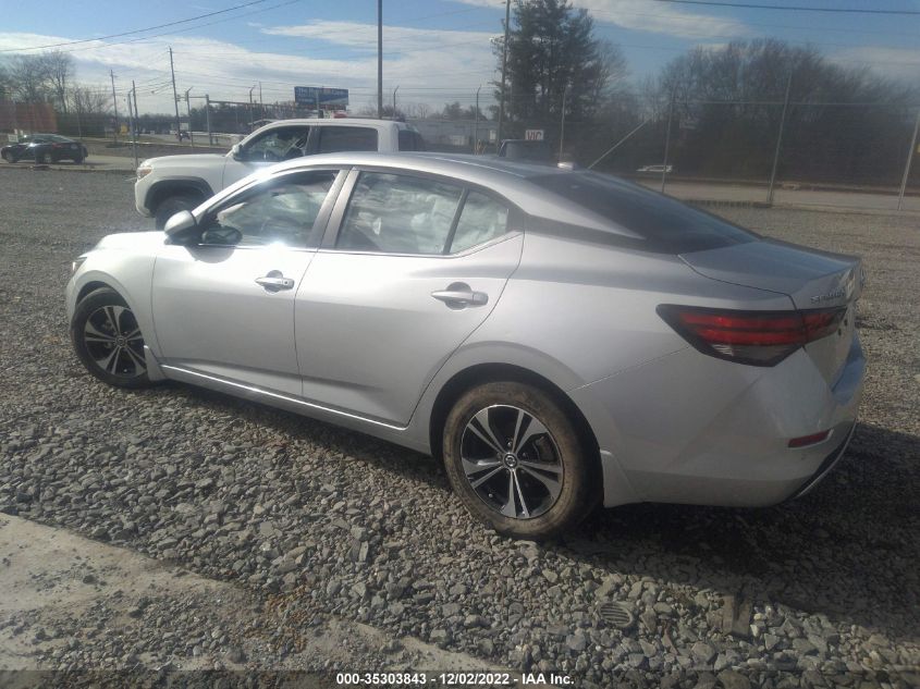 2021 NISSAN SENTRA SV VIN: 3N1AB8CV6MY310690