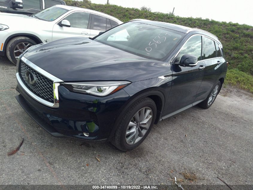 2022 INFINITI QX50 VIN: 3PCAJ5CA6NF105637