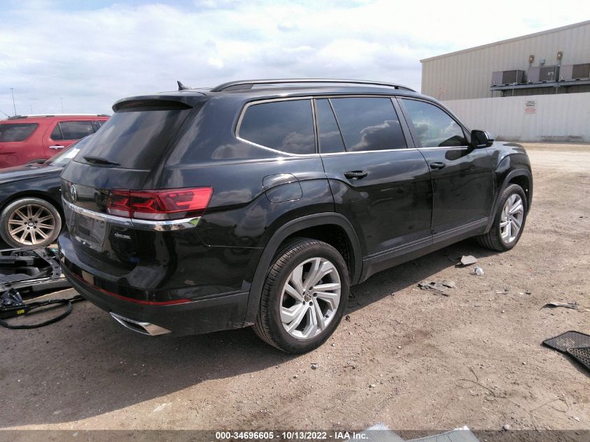 2021 VOLKSWAGEN ATLAS 2.0T SE W/TECHNOLOGY VIN: 1V2JP2CA0MC561978