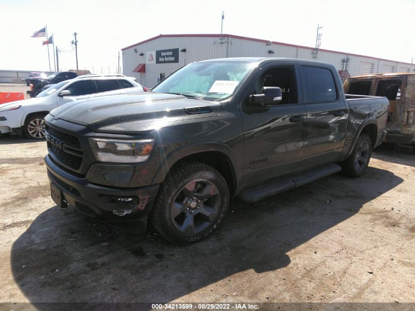 2021 RAM 1500 BIG HORN VIN: 1C6RREFT3MN689883