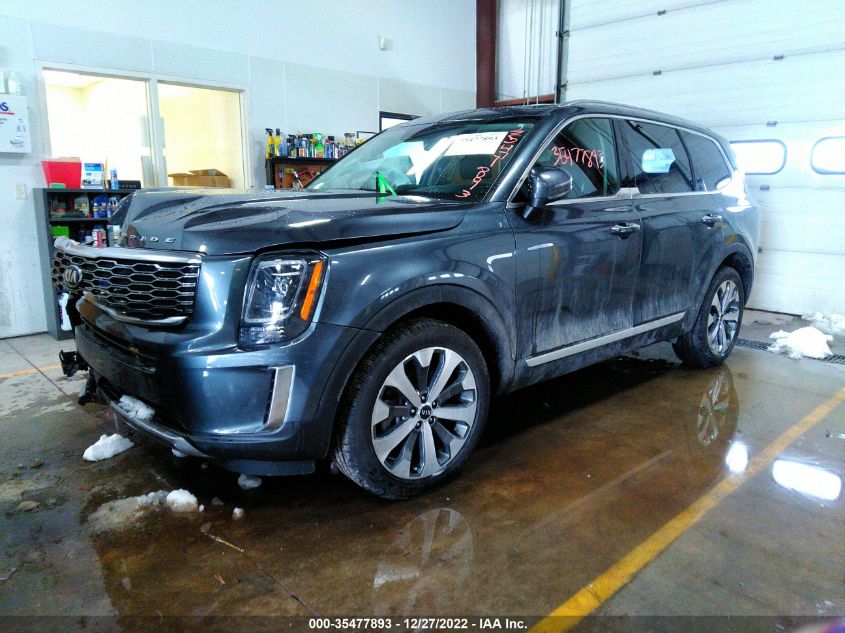 2021 KIA TELLURIDE S VIN: 5XYP6DHC5MG185665
