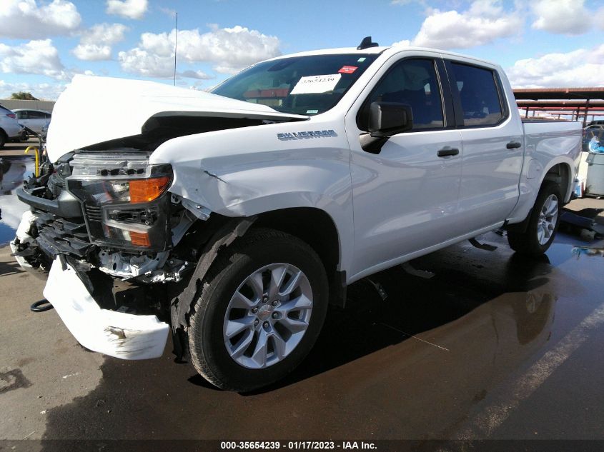2022 CHEVROLET SILVERADO 1500 CUSTOM VIN: 3GCPABEK3NG510864