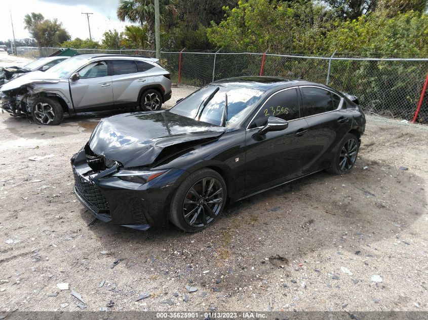 2021 LEXUS IS IS 350 F SPORT VIN: JTHGZ1E28M5021920