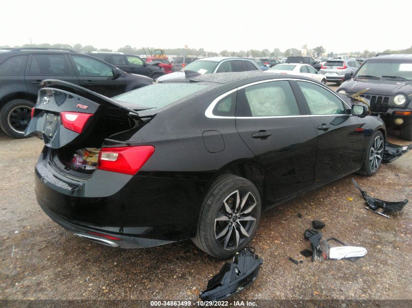 2021 CHEVROLET MALIBU RS VIN: 1G1ZG5ST8MF053841