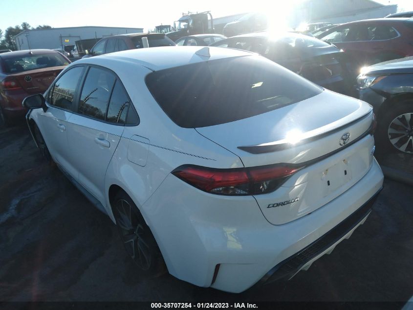 2022 TOYOTA COROLLA XSE/APEX XSE VIN: JTDT4MCE8N3502471
