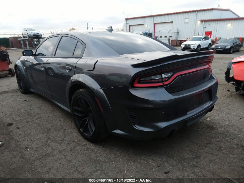 2021 DODGE CHARGER SCAT PACK WIDEBODY VIN: 2C3CDXGJ1MH589736