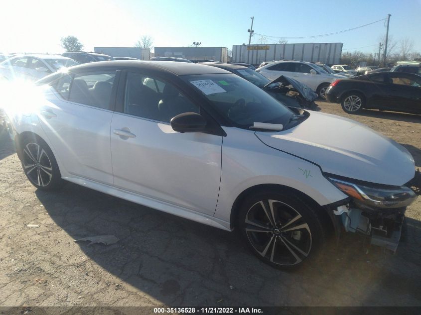 2022 NISSAN SENTRA SR VIN: 3N1AB8DV2NY258703