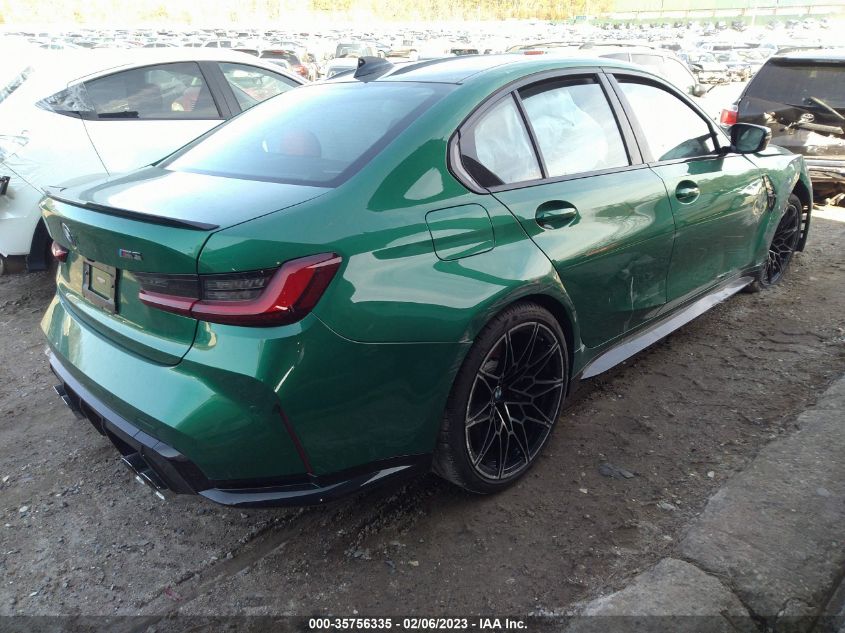 2022 BMW M3 VIN: WBS53AY09NFL74191