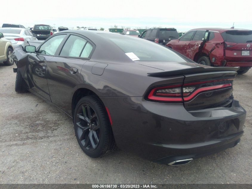 2022 DODGE CHARGER SXT VIN: 2C3CDXBG8NH225276