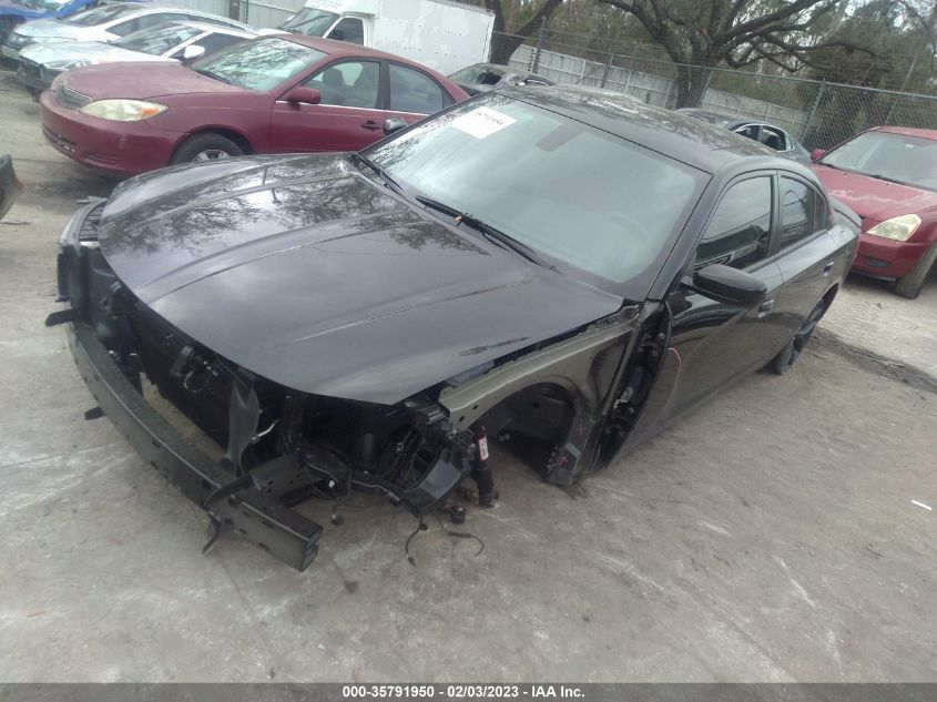 2022 DODGE CHARGER SXT VIN: 2C3CDXBG3NH183020