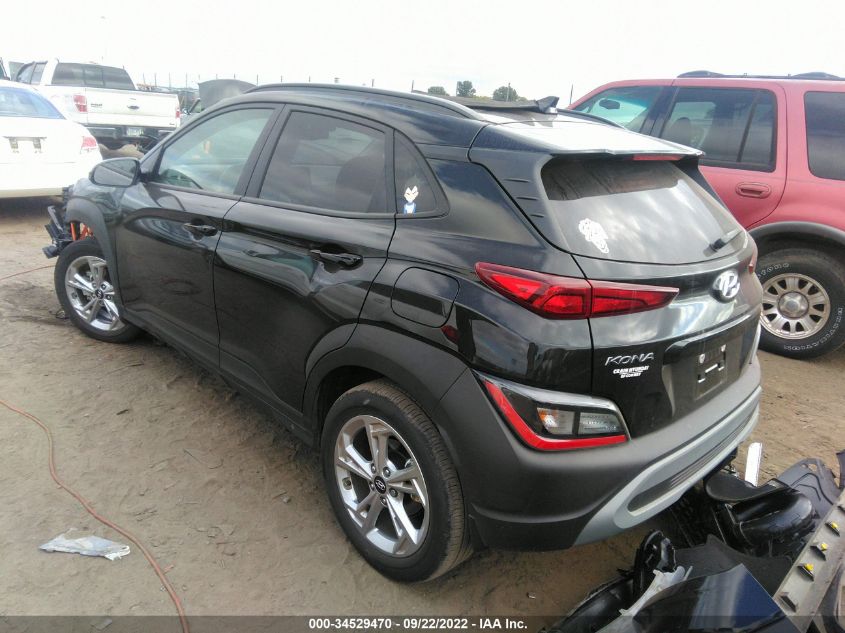 2022 HYUNDAI KONA SEL VIN: KM8K62AB6NU802518