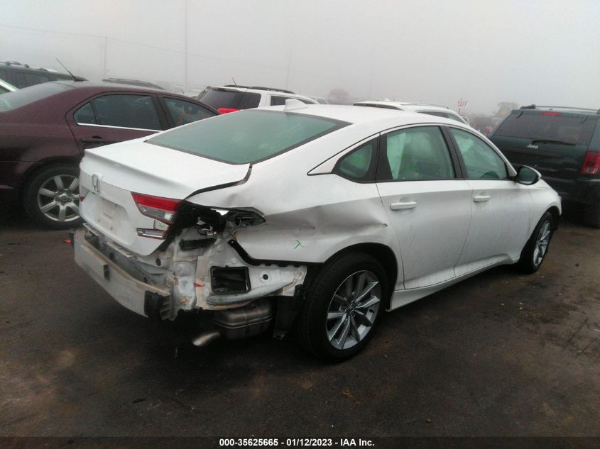 2022 HONDA ACCORD SEDAN LX VIN: 1HGCV1F19NA053836