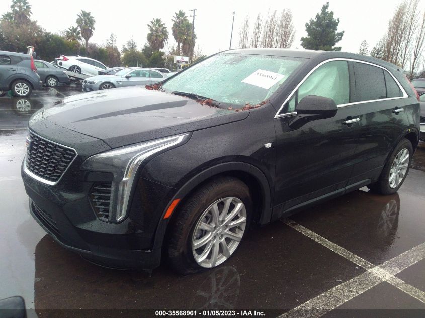 2022 CADILLAC XT4 FWD LUXURY VIN: 1GYAZAR45NF168060